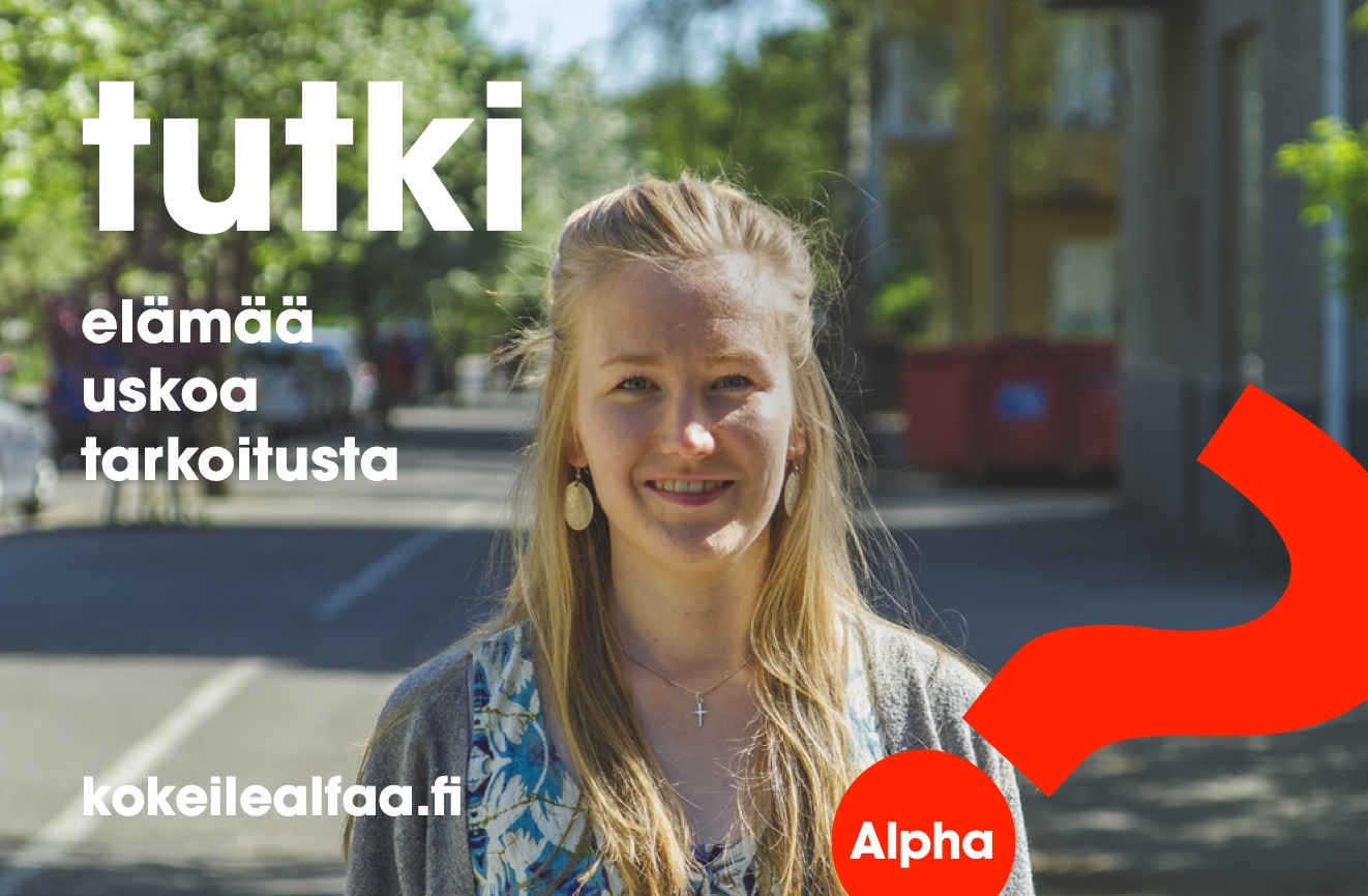 Tutki elämää, uskoa, tarkoitusta. kokeilealfaa.fi