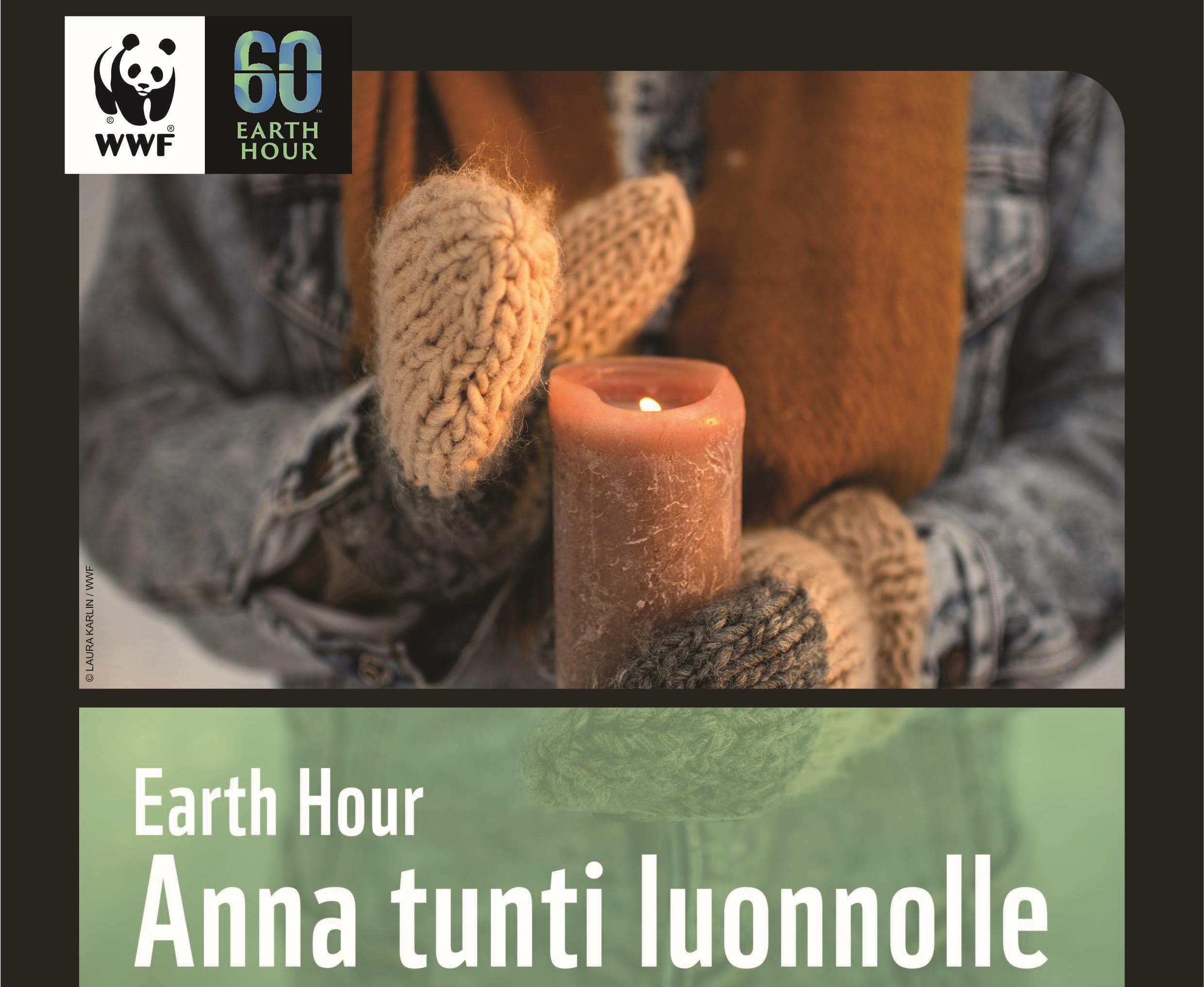 Earth Hour – anna tunti luonnolle
