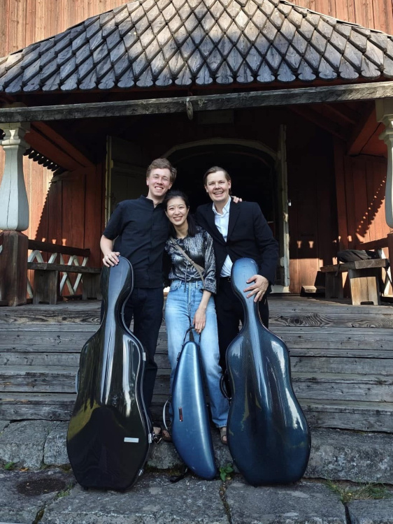 Jonathan Roozeman, Christel Lee ja Lauri Rantamoijanen